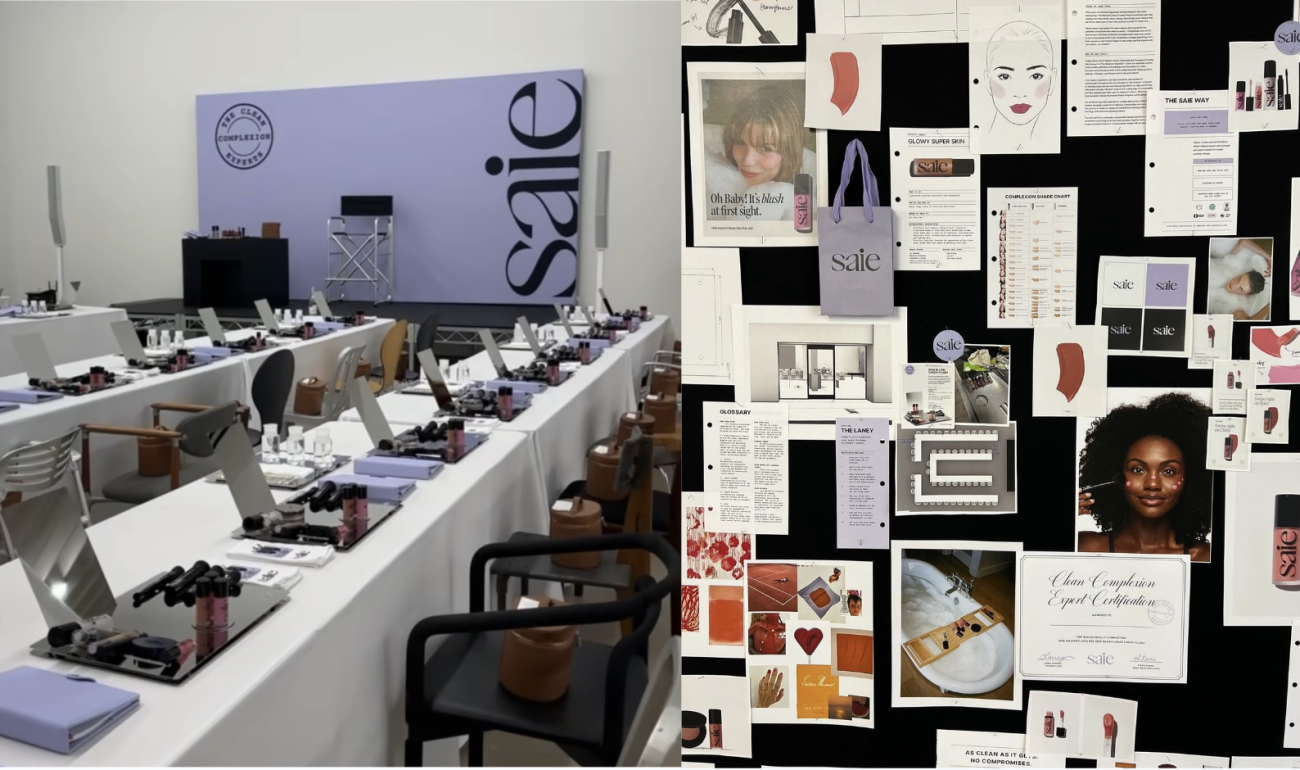 Saie brings community and free makeup to new IRL masterclasses